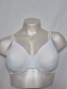38DD Olga By Warners 35063 Luxury Lift Underwire Bra White